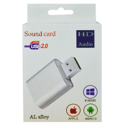 Звукова плата Dynamode USB-SOUND7-ALU silver (USB-SOUND7-ALU silver) | Зображення 6