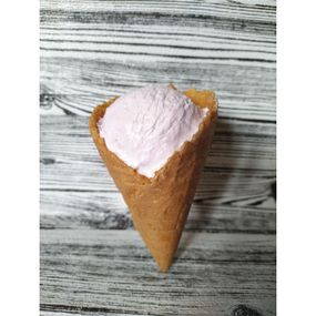 Муляж Морозиво ріжок рожеве 1 кулька