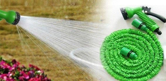 Шланг для полива 45 метров X-hose, садовый поливочный шланг 45 м, шланг-гармошка для полива | Зображення 7