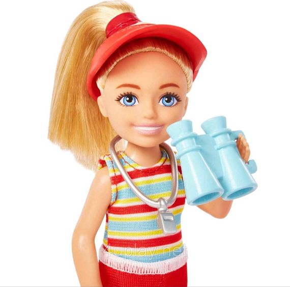 Ігровий набір Barbie Chelsea Lifeguard Лялька Челсі Рятувальник на воді | Зображення 2