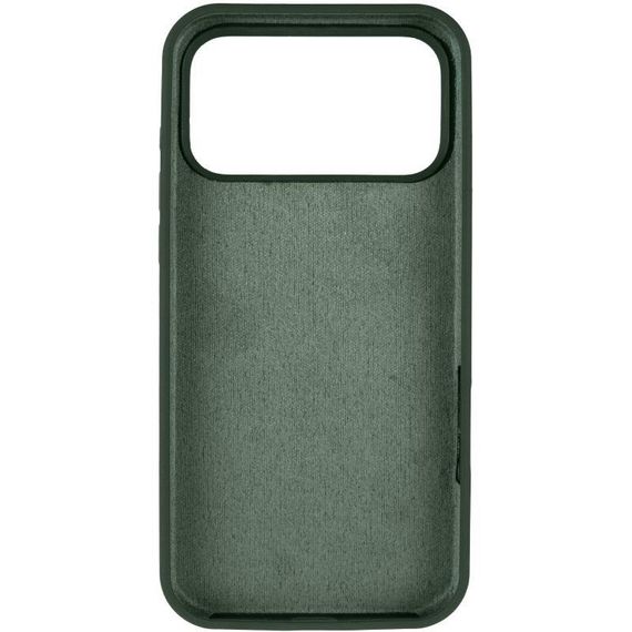 Чохол Silicone Case Full Protective (AA) для Apple iPhone 17 Pro Max (6.9") Зелений / Cyprus Green | Зображення 2