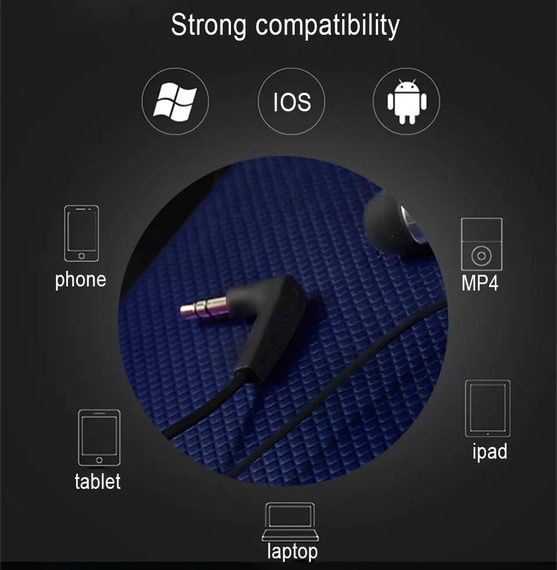 Навушники Sennheiser CX 300II з басами, 3,5 мм, музика, стереогарнітура HIFI для iPhone, Android | Зображення 4