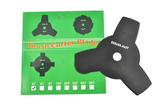 Нож мотокосы   3T   (Ø255/25.4 mm)