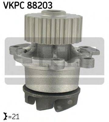 Водяний насос (Вир-во SKF) SKF VKPC88203 на LADA CARLOTA (2108, 2109, 2115)