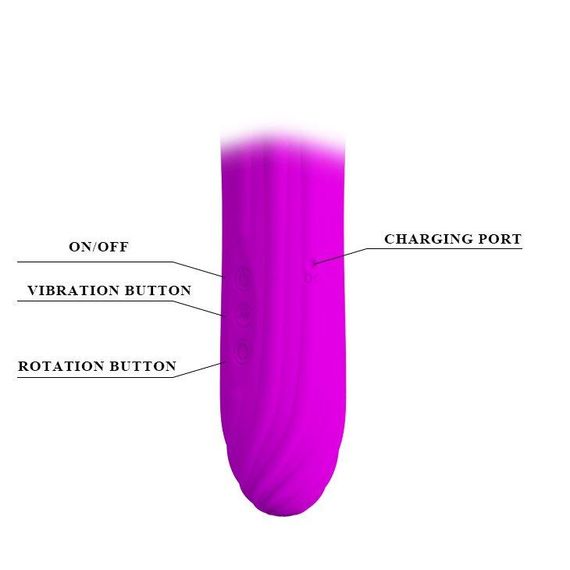 Вібратор Pretty Love ''Abbott'' BI-014340 Sex Aura | Зображення 5