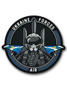 Патч (шеврон) "Ukraine Forces AIR" ПВХ