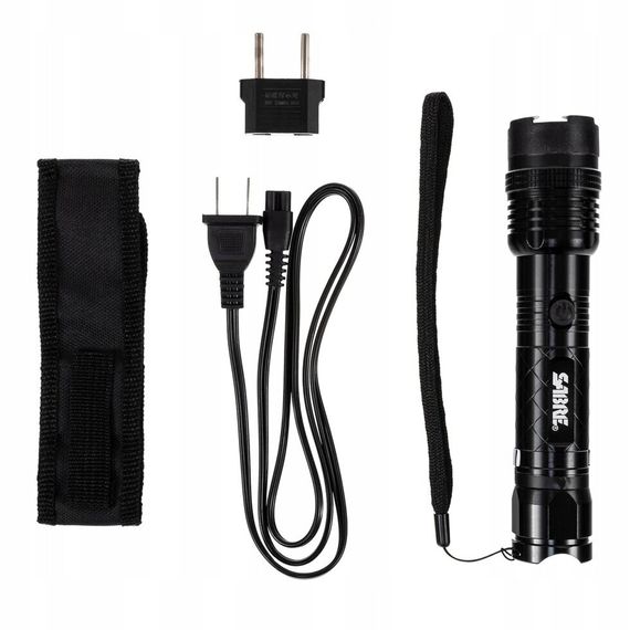 Найпотужніший Паралізатор - Електрошокер (Шокер) 2 в 1 - Ліхтар + Шокер Sabre GS 1000SF USA (США) Краще ніж ESP Чехія | Зображення 4