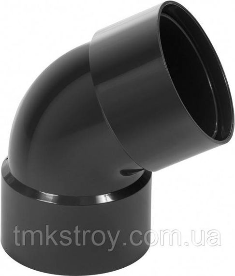 Колено двухраструбное 60° Profil 130/100, Графит
