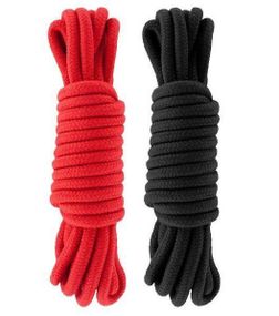 Набір мотузок для бондажу Submission 5 м Red&Black Sex Aura