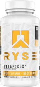 Мультивитамины Ryse Supps Vitafocus, Multivitamin + Nootropic, 60 Gelatin Capsules