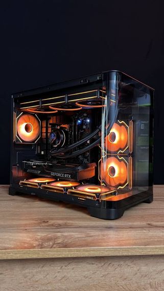 Збірка на замовлення ігровий ПК GameMax Hype-M Black Tower / AMD Ryzen 7 7700 (8 (16) ядер по 3,8 - 5,3 ГГц) / 32 ГБ DDR5 / 1000 ГБ SSD M.2 / nVidia GeForce RTX 5070, 12 ГБ GDDR7, 192-bit / 750 Вт | Зображення 2