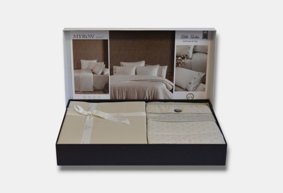 Постельное белье La Romano Silk Satin 200×220 см Myron Wind | Зображення 4