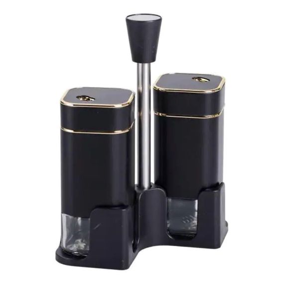 Набір для спецій на підставці 2 баночки для солі та перцю по 120 мл HP-1305 | Зображення 1