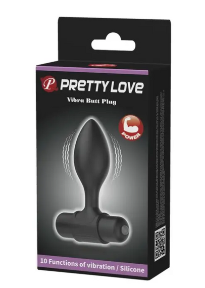 Силіконова вібропробка Pretty Love — Vibro but plag 10 режимів вібрації Sex Aura | Зображення 7