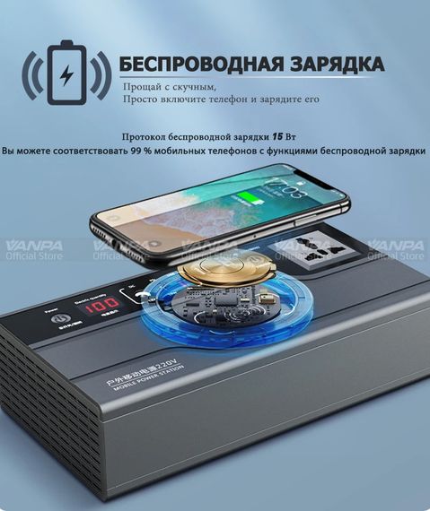 Портативний зарядний пристрій зарядна станція 200 ватів | Зображення 2