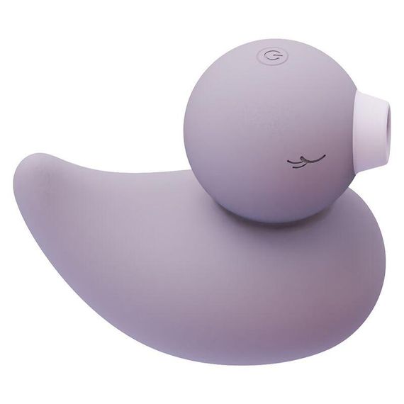 Вакуумний вібратор-качечка CuteVibe Ducky Grey | Зображення 2
