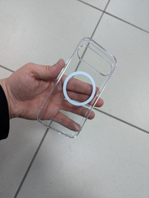 Чохол Wlons Hybrid для Google Pixel 9 Pro Magnetic MagSafe прозорий протиударний PC+TPU