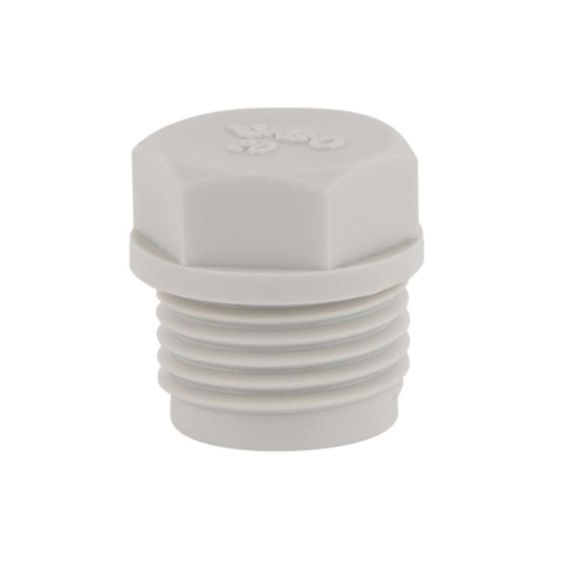 Заглушка PPR Blue Ocean з різзю 20х1/2" НР | Зображення 3