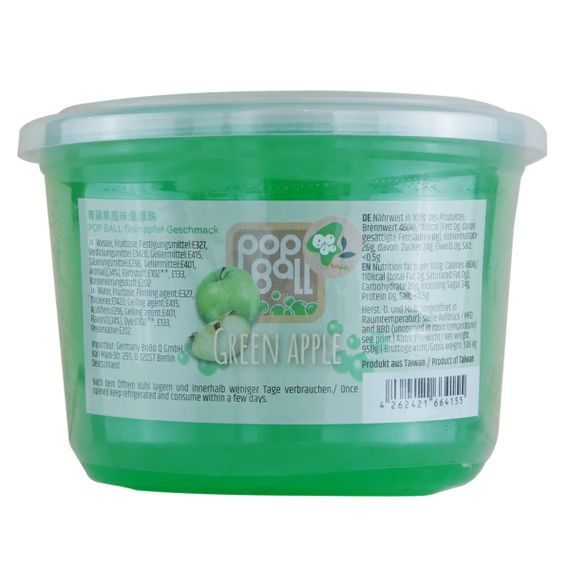 Bubble tea Перлини Зелене Яблуко 950 г TM BoBoQ