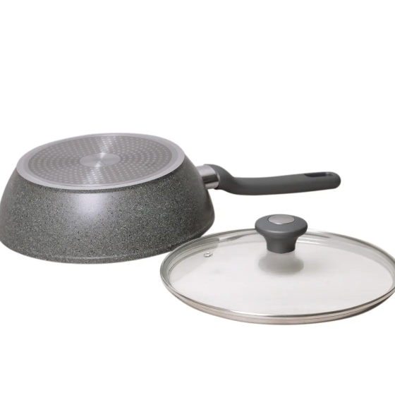 Сотейник d24см з кришкою алюміній а/п Granite 4275GR KAMILLE | Зображення 2