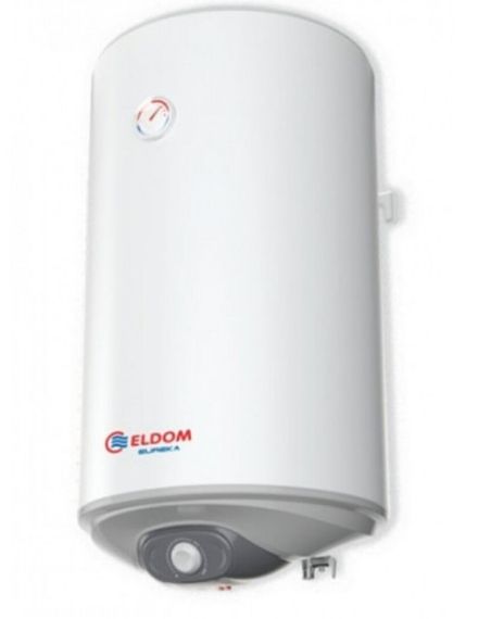 Водонагрівач Eldom EUREKA 50 л, 1,6 кВт, "сухий" ТЕН, вертикальний, SLIM, білий (WV05039D)