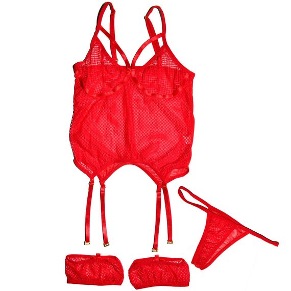Еротичний комплект Babydoll 48 L/XL 5293-1 | Зображення 5