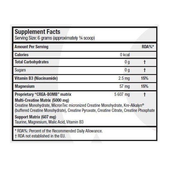 Креатин комплекс Scitec Nutrition Crea-Bomb 660 g /110 servings/ Pink Lemon | Зображення 1
