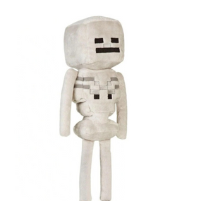 Дитяча іграшка Скелет Minecraft Skeleton 22 см, м'яка іграшка герої Майнкрафт Скелет