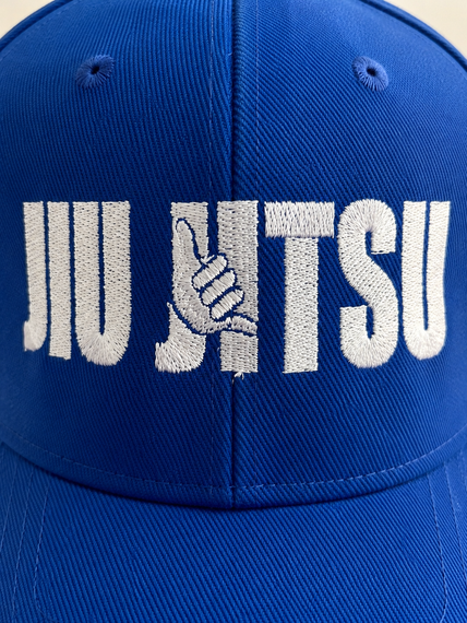 Синя кепка/бейсболка TM KINTAYO з вишивкою JIU JITSU/ДЖИУ ДЖИТСУ, унісекс | Зображення 4