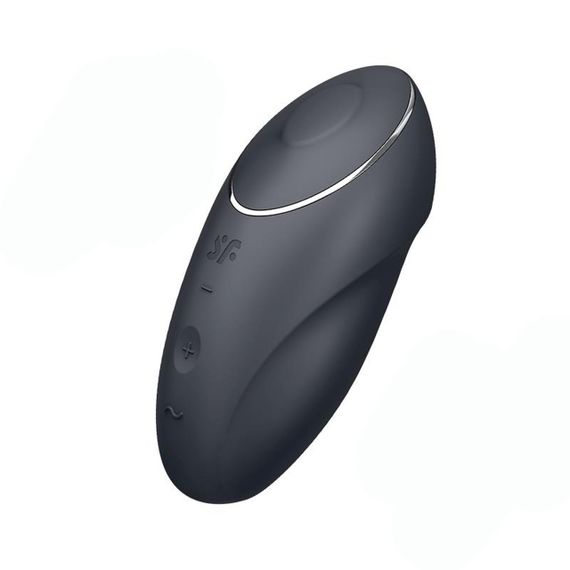 Кліторальний стимулятор - Satisfyer Tap & Climax 1 Grey Sex Aura | Зображення 7