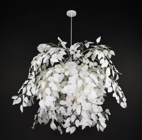 Люстра підвісна на 4 лампочки 27726 Білий 70-210х120х120 см.