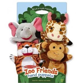 Набор для творчества Melissa&amp;Doug Кукольный театр Зоопарк (MD19081)