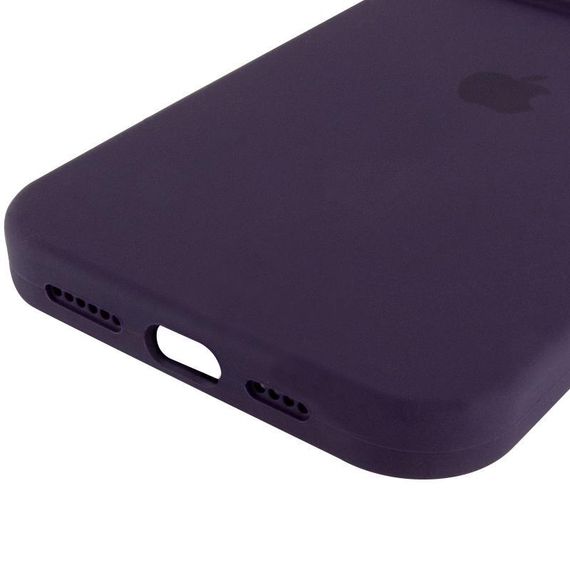 Чехол Silicone Case Full Protective (AA) для Apple iPhone 14 Pro (6.1") Фиолетовый / Elderberry | Зображення 4