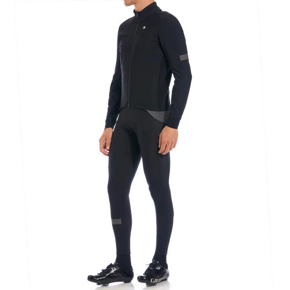 Велокуртка чоловіча термо зимова Giordana Silverline Winter Cycling Jacket чорна S | Зображення 4