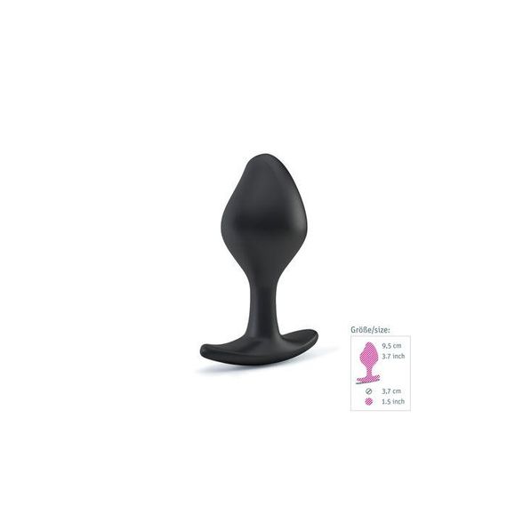 Силіконова анальна пробка Mystim Rocking Force S для електростимулятора, діаметр 3,7 см Sex Aura | Зображення 2