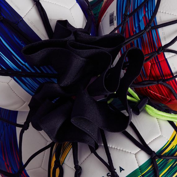 Сітка для 10-14 м'ячів - Чорна/Жовта - One Size | Зображення 1