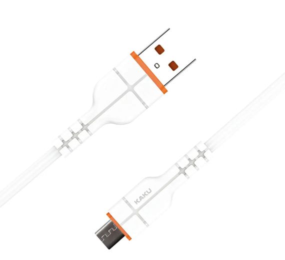 USB кабель Kaku KSC-225 USB - Micro USB 1m - White | Зображення 1