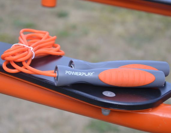 Скакалка Паверплей 4204 Classic Jump Rope Помаранчева (2,7m.) | Зображення 5