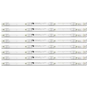 LED підсвітка TV 49" GIC49LB29-3030F2.1-V0.1 49HR330M04A2 V3 4C-LB4904-HR07J 4C-LB4904-ZM02J 49A950C 8шт.