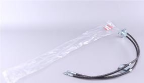 Шланг гальмівний задній Ford Transit 2.3 2.2TDCi-3.2TDCi 06- К-кт 699,5mm 715mm M10x1 M12x1  36.700