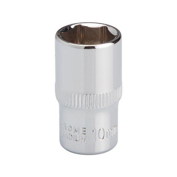 Головка шестигранна STORM 1/4", 10 мм, Cr-V INTERTOOL ET-0440 | Зображення 1