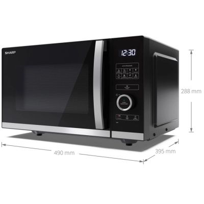 Микроволновая печь Sharp YC-QS254AE-B | Зображення 4