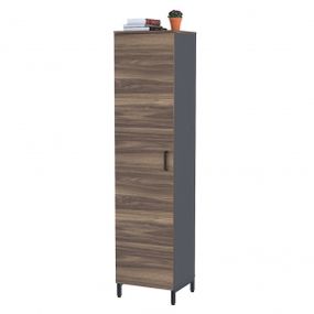 Шкаф офисный Loft Design LT-450-1900 антрацит орех