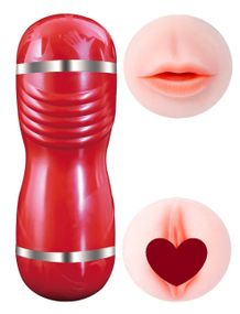 Мастурбатор із двома входами BOSS CLEO Double Delight 3.0, BS2600133 Sex Aura