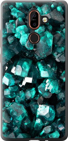 Чехол на Nokia 7 Plus Кристаллы 2 "3674u-1354-17620"