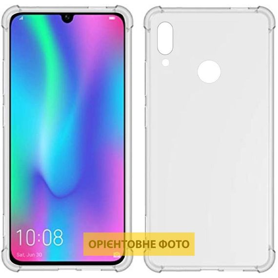 TPU чохол GETMAN Ease logo посилені кути Full Camera для Motorola Moto G86 5G Безбарвний (прозорий) | Зображення 1