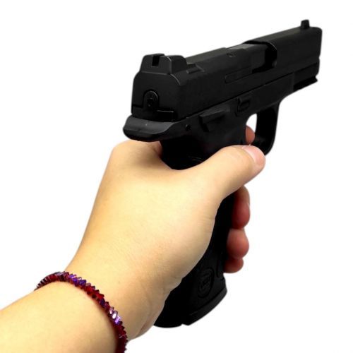 Пістолет з пульками "Galaxy G51 Smith & Wesson M&P" З МЕТАЛЕВИМИ ЕЛЕМЕНТАМИ | Зображення 1