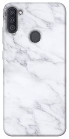 Чохол IBANAN Білий мармур 4 для Samsung Galaxy A11, Білий