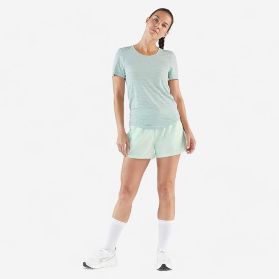 Футболка жіноча Run 500 Comfort для бігу рожева - XL | Зображення 1
