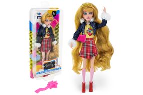 Лялька Emily Grace KH24/006 в стильному вбранні, кежуал стиль, аксес короб. 16,4*37,5*5,2 см